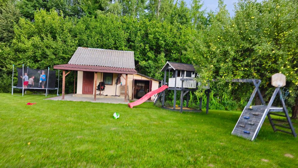 Działka ROD: Komfortowy Domek, Plac Zabaw, Boisko, Traktorek Kosiarka! - Widok 3