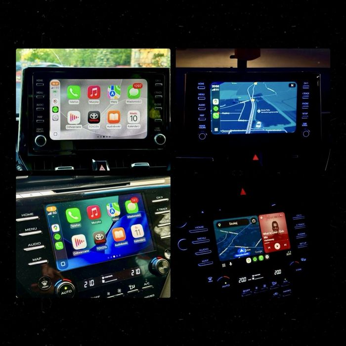 CAŁA POLSKA  Instalacja Apple CarPlay i Android Auto Toyota Rav4 Corolla Camry