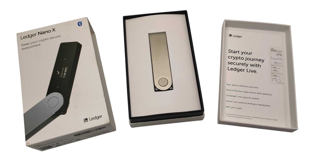 Portfel Kryptowalut Ledger Nano X Jak Nowy