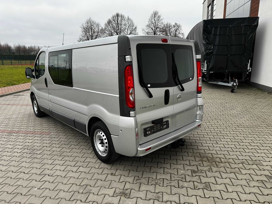 Nissan Primastar Trafic 2.0_Brygadówka_ 5os_Opłacony_195tys km!!