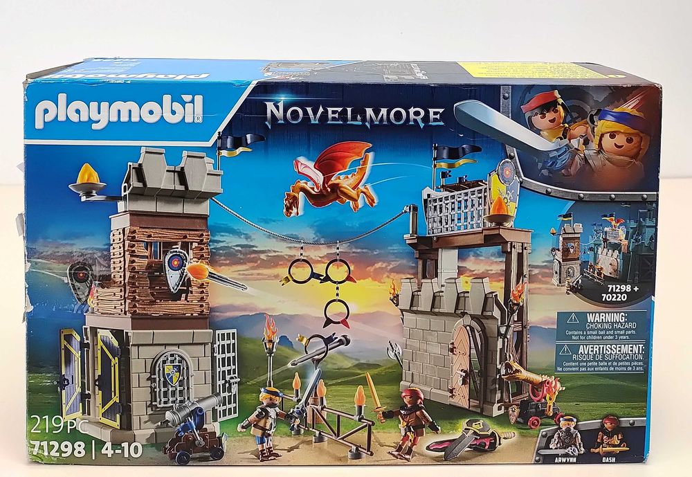 PLAYMOBIL Novelmore 71298 Novelmore Plac turniejowy (P43)