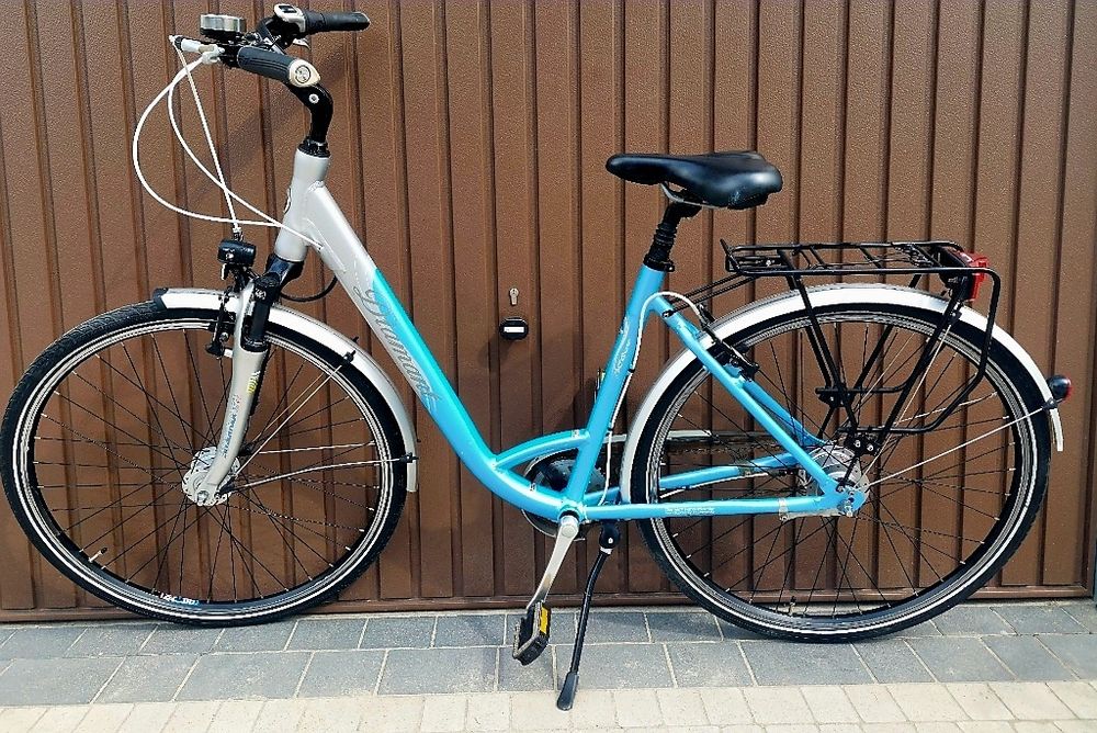 RRower miejski Damka Damki
Koła-28 cali Felgi wzmacniane czarne f