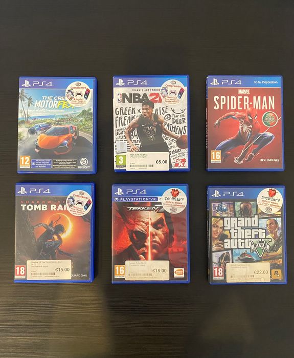 JOGOS de PS4 seminovos com garantia na CEX