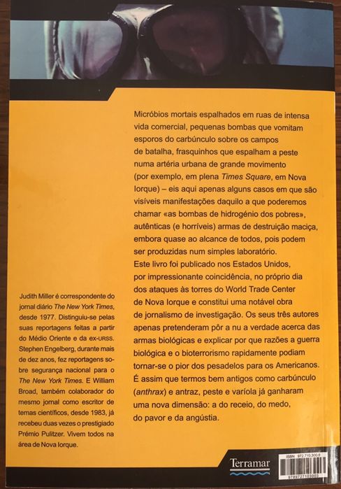 Livro “Micróbios: As armas biológicas e a guerra secreta da América”