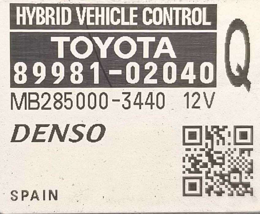 Módulo Eletrónico 89981-02040 - TOYOTA AURIS