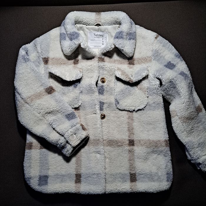 Рубашка/куртка плюшева