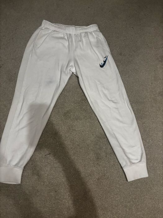 Spodnie nike biale meskie rozmiar m