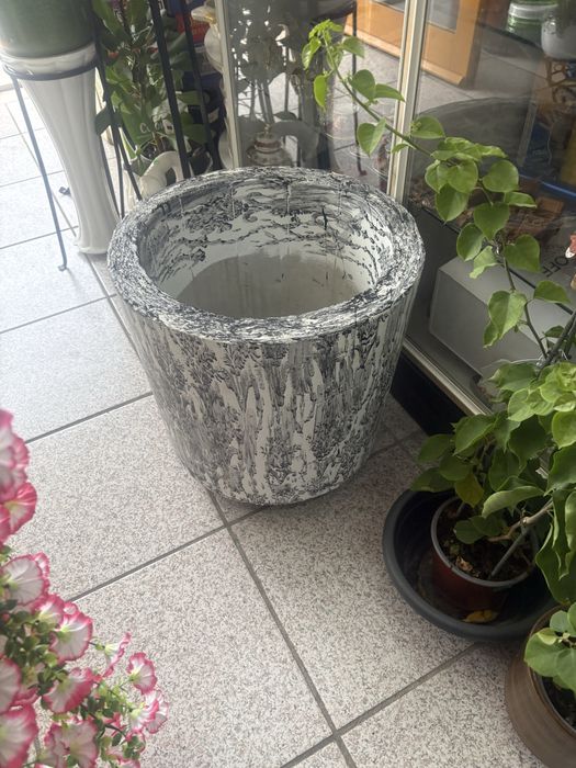 Vasos em cimento