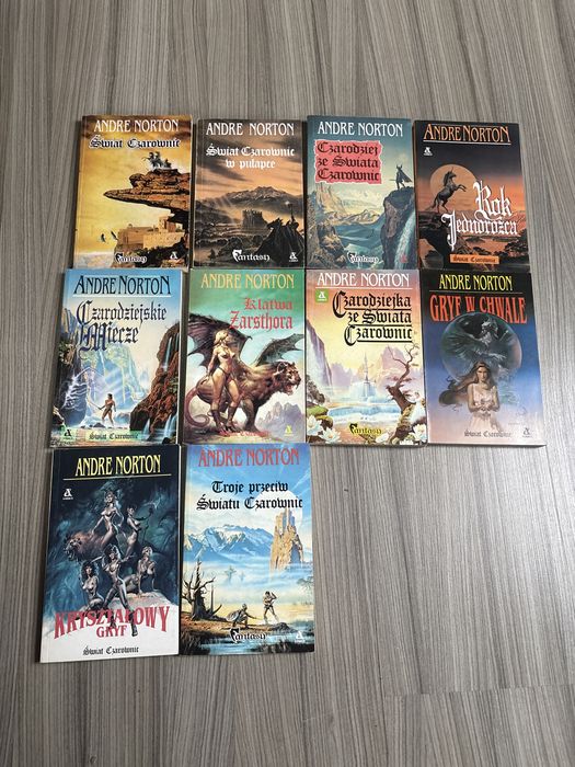 Zestaw książek Andre Norton  Świat Czarownic