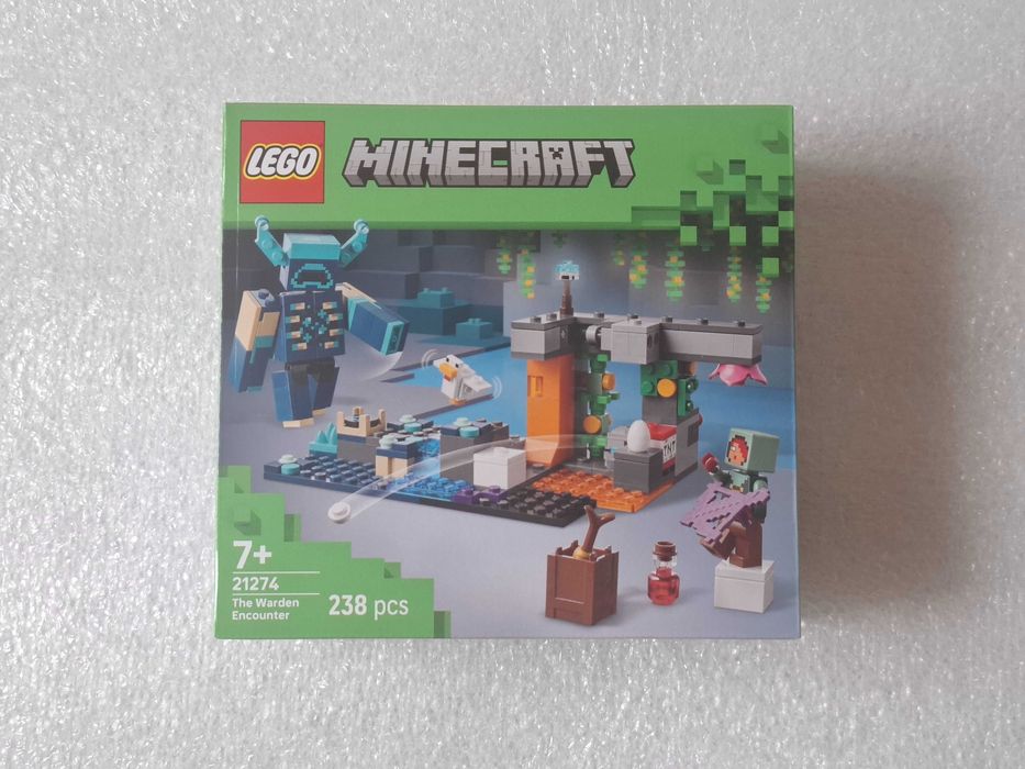 LEGO Minecraft Зустріч із Боронителем (21274)