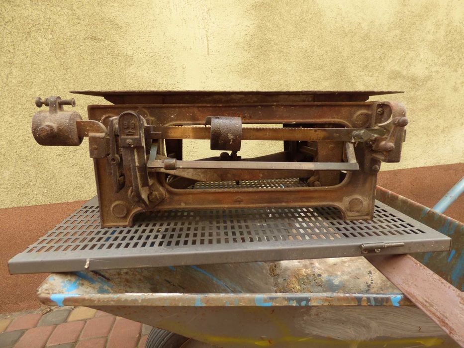 Waga platformowa zabytkowa 50kg