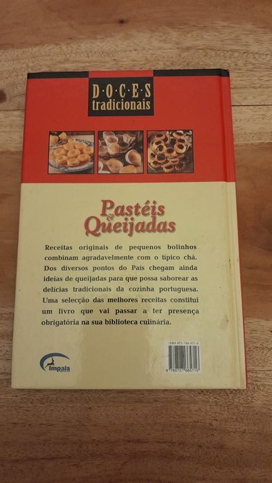 Livro Pastéis e queijadas - doces tradicionais