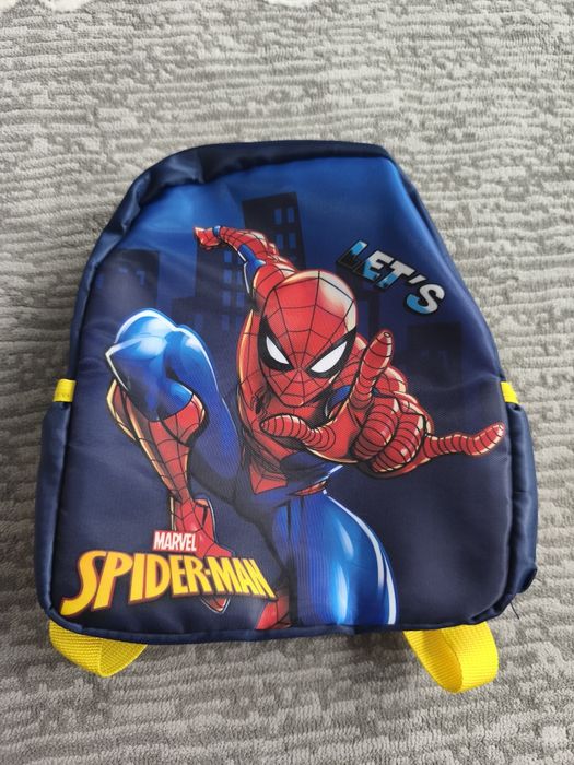 Nowy plecak dla przedszkolaka spiderman