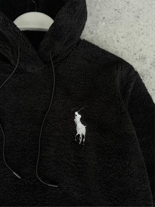 Преміум худі Polo Ralph Lauren з вишитим лого та QR кодом