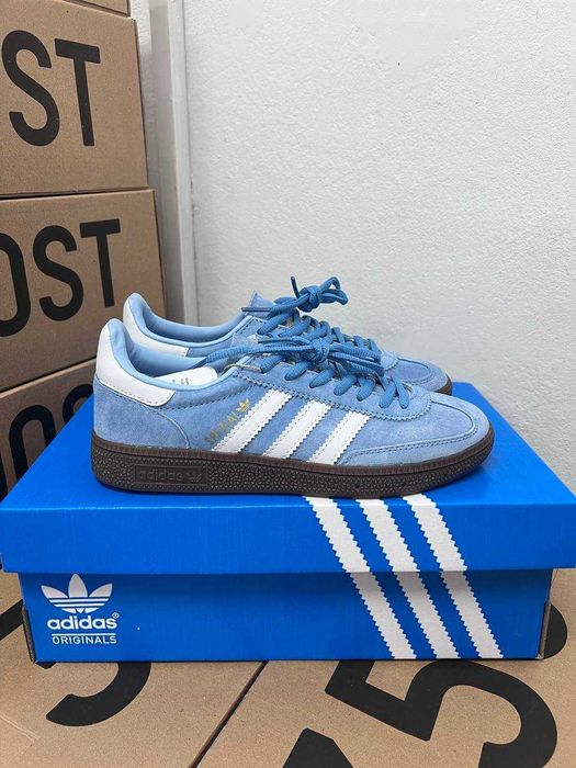 Женские кеды Adidas spezial HandBall / Адидас spezial blue 38 39 40