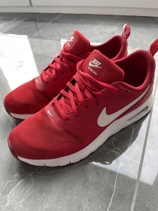 Nike air max tavas damskie czerwone discount