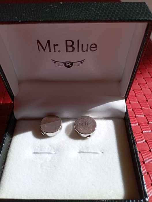 Botões de punho Mr. Blue