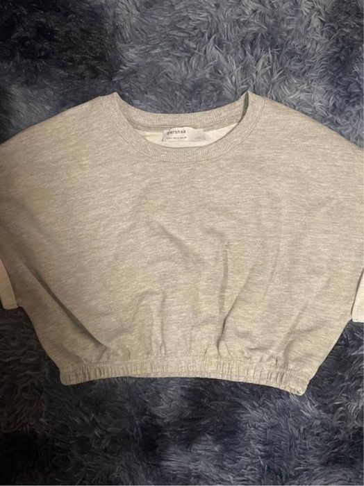 Сірий топ-футболка