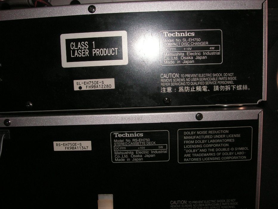Sistema Som / Home Cinema Technics SH-EH750 / SB-PC75
