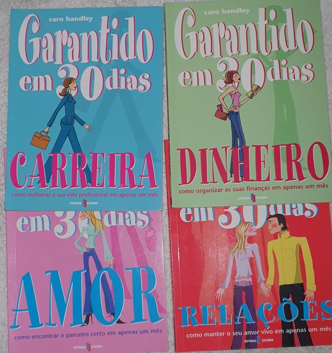 Livros colecção 4 Un.