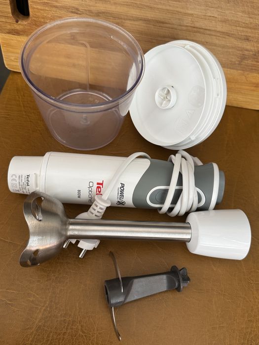 Занурювальний блендер Tefal HB641138, 800 Вт, повний комплект, дуже хороший стан