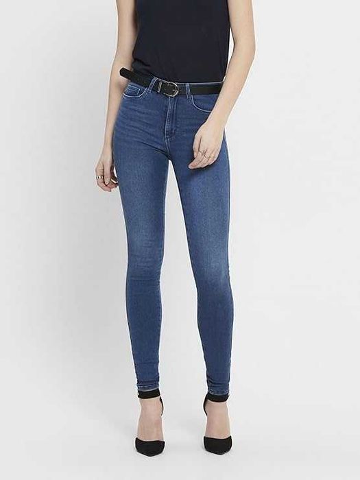 Damskie Jeansy ONLY Royal Life High W.Skinny Medium Blue Denim 36/34