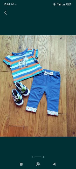 Легінси, футболки розмір 68