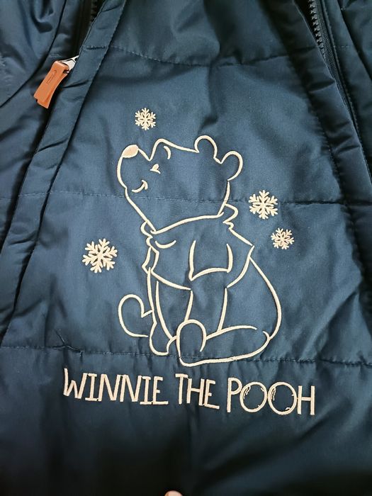 Cool club kombinezon niemowlęcy z kapturem Kubuś Puchatek