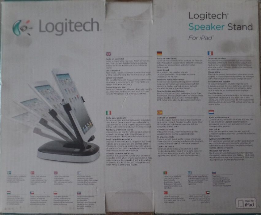 Logitech Speaker Stand para IPad Novo (BX)