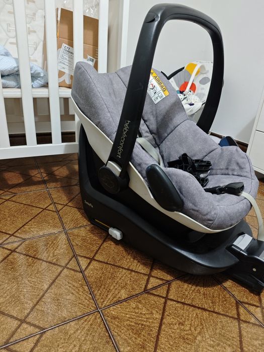 Carrinho Baby Confort+ ovo+ base isofix