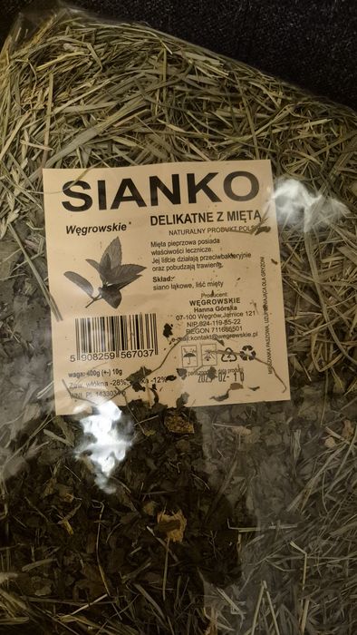 Sianko z miętą 4 szt. 400g