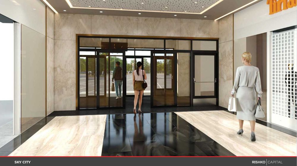 Оренда комерційного приміщення площею 126,50-289,70м2 ТЦ Sky City