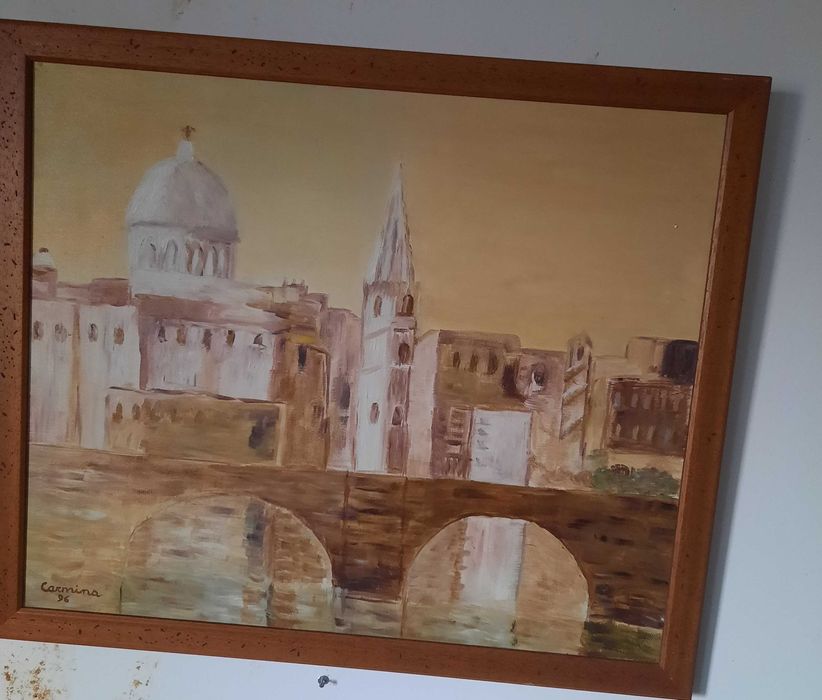 Vendo quadro pintado a óleo