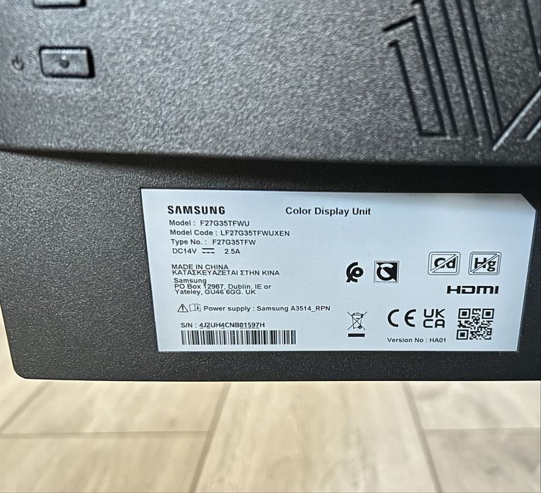 Zestaw klawiatura apex pro mini + monitor samsung
