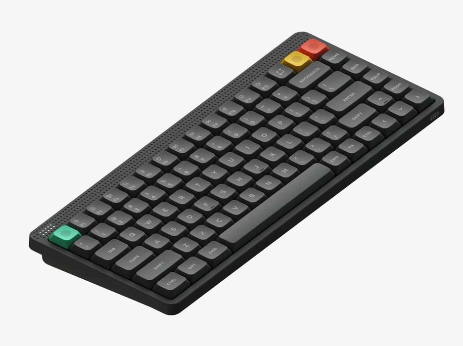 Бездротова механічна клавіатура NuPhy Node 75 low-profile, Ink Gray