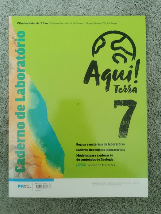 Caderno de atividades Ciências Naturais 7 ano - "Aqui! Terra 7""