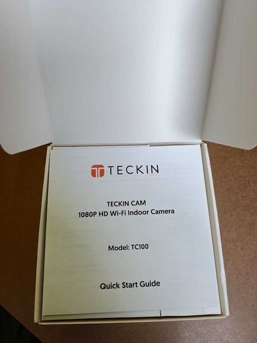Câmara Vigilância Interior Wi-Fi Teckin Cam TC100 1080p HD Alexa NOVO