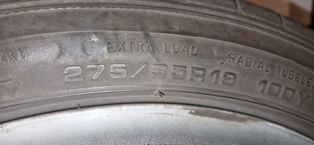 5x112  19  Mercedes 5szt letnie opony