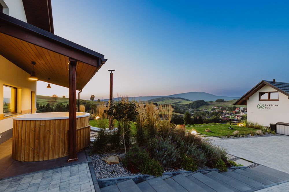 Domek z Jacuzzi, Sauną i Balią