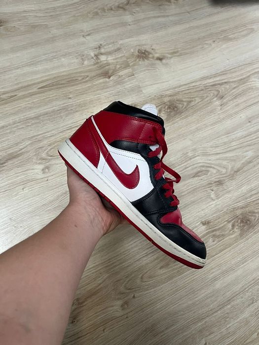 Nike air Jordan 1 mid czerwone