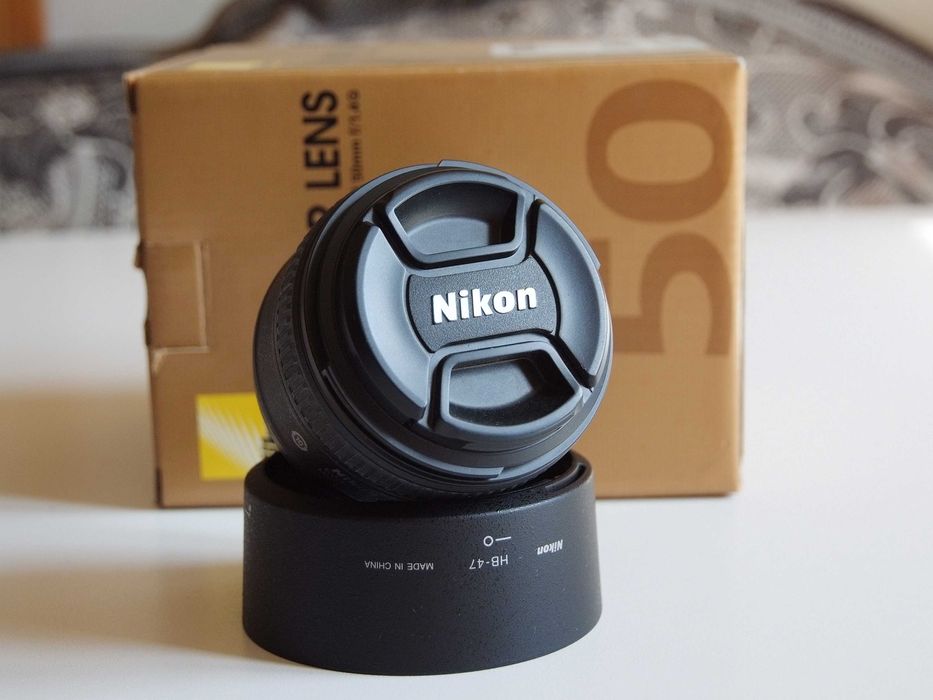 Nikkor 50mm F1.4G AF-S - stan fabryczny, ideał.