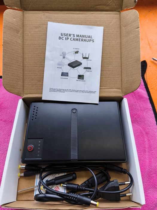 ДБЖ UPS  DC1018L для роутера з АКБ