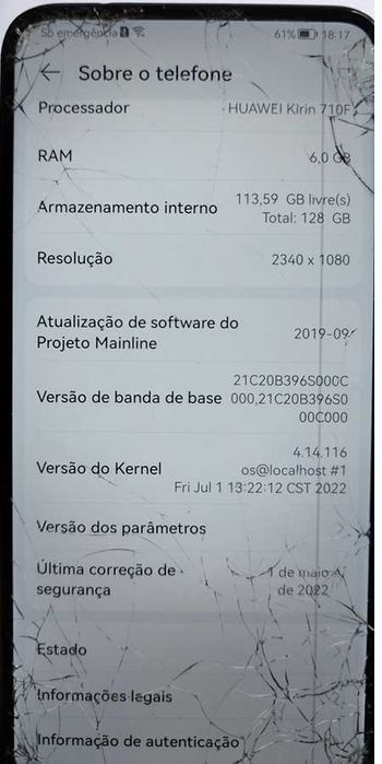 Smartphone Huawei P Smart Pro
