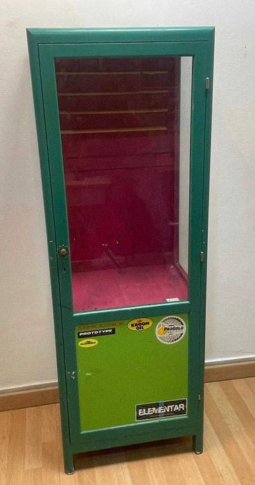 Movel antigo, vitrine, expositor em madeira