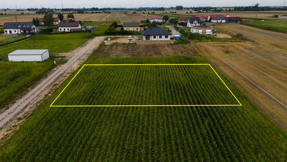 Działka budowlana 1500 m² - wydane Warunki Zabudowy - Wybcz