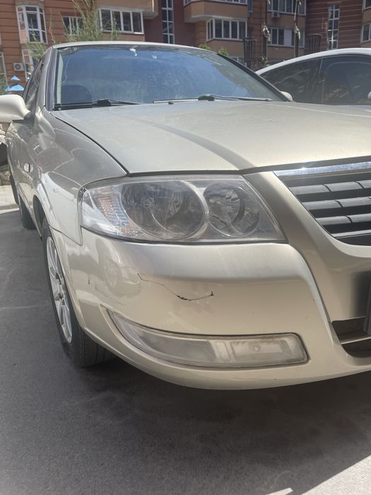 Продам /Обмен  на мотоцикл/продам Nissan sunny( almera ) 1.6 2008 gas/benz