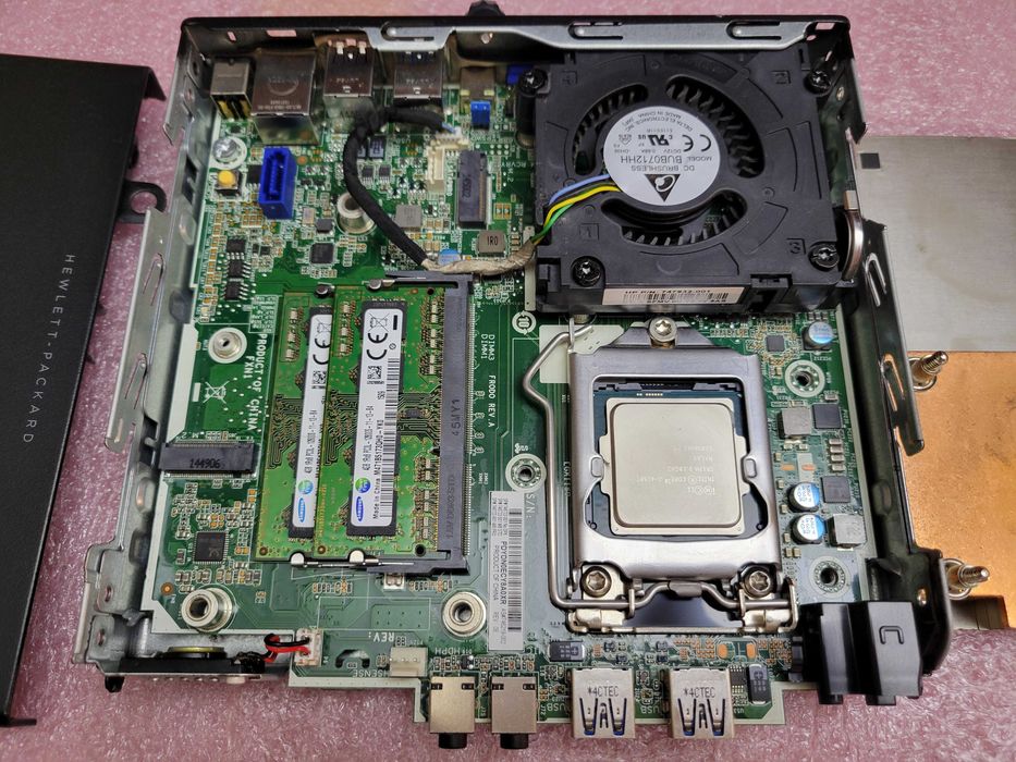 Мини-ПК Неттоп HP ProDesk 600 G1 i3 4160T m.2 NVMe 8Gb DDR3 VGA DP