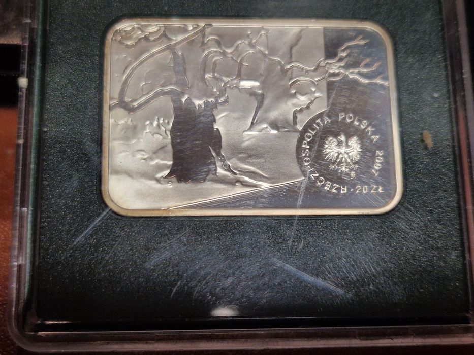 Moneta srebrna Leon Wyczółkowski