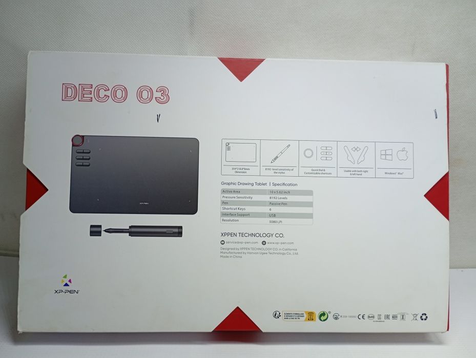 Tablet graficzny XP PEN Deco 03