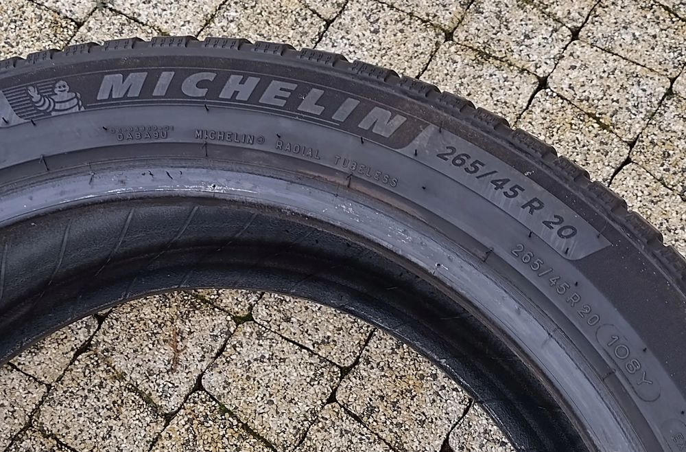 michelin cross climate suv2 265/45 r20 108y dot 2022 6.5 mm komplet